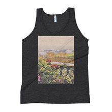 Load image into Gallery viewer, Peaceful Escape Unisex Tank Top - Carmel, California Giclee / Tri-Black / XS Tracy McCrackin Photography - Tracy McCrackin Photography