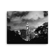 Load image into Gallery viewer, Hong Kong Cityscape Framed poster (BW) Tracy McCrackin Photography - Tracy McCrackin Photography